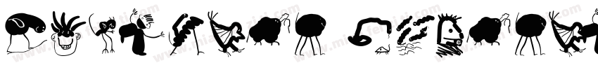 Scariest Monsters字体转换